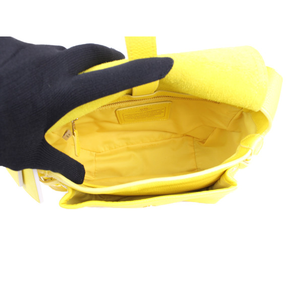 Coach Dakota Shoulder Bag Yellow - Picture 7 of 16